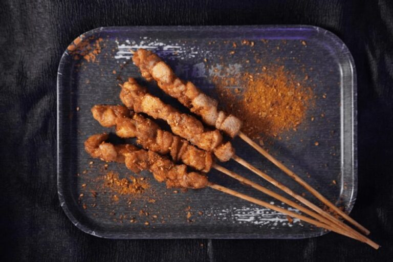 Chicken skewers